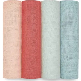 Aden   Anais Organic Classic Muslin 4Pk Large Swaddles