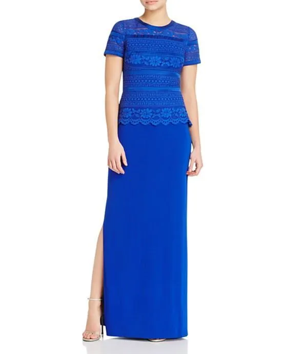 Aidan Mattox - Lace Long Dress 54471000