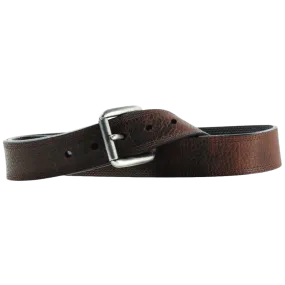 Ariat Men's Dark Brown Triple Stitched Leather Work Belt A10004630