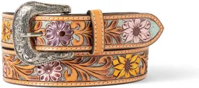 Ariat Women's Painted Sunflower and Daisy Belt