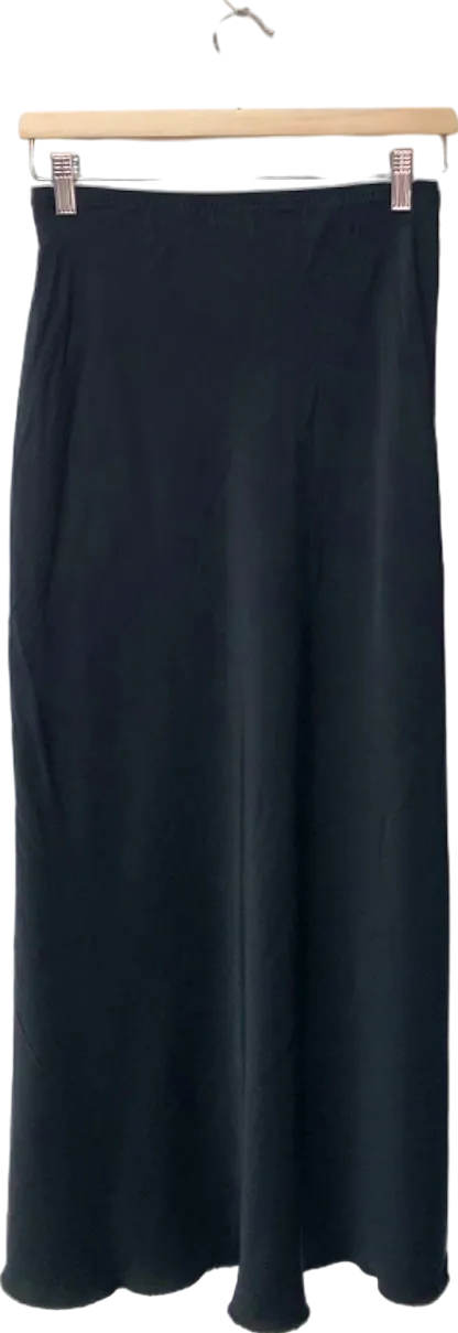 Arket Black Midi Skirt EU 36