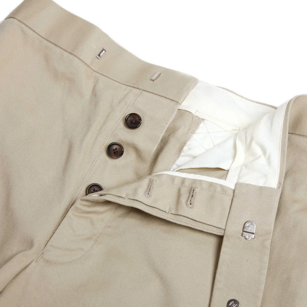 Back Strap Twill Chino