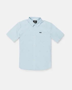 Big Boys Bankstone Short Sleeve Shirt - Light Blue