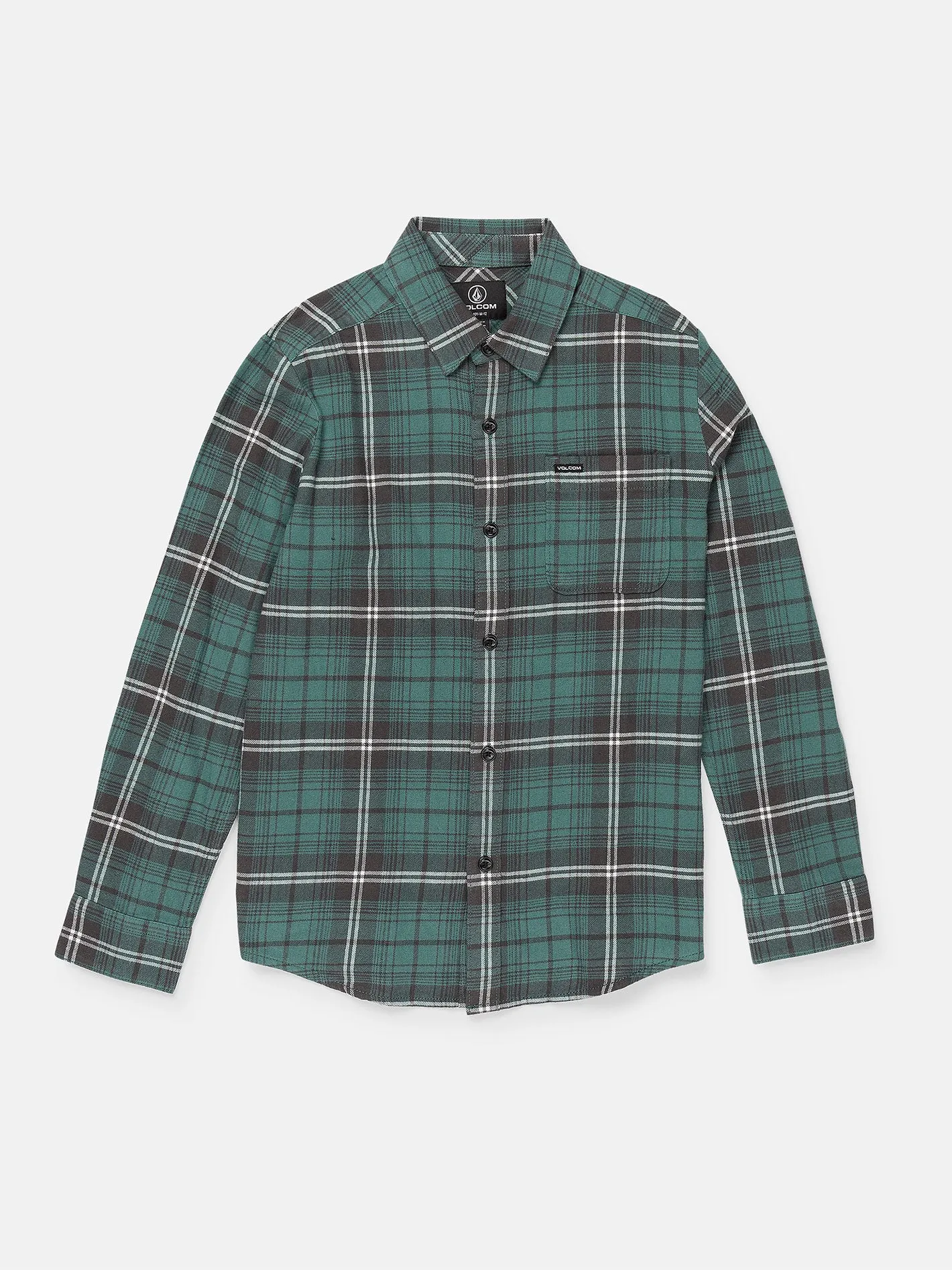 Caden Plaid Shirt - Sea Green - (KIDS)