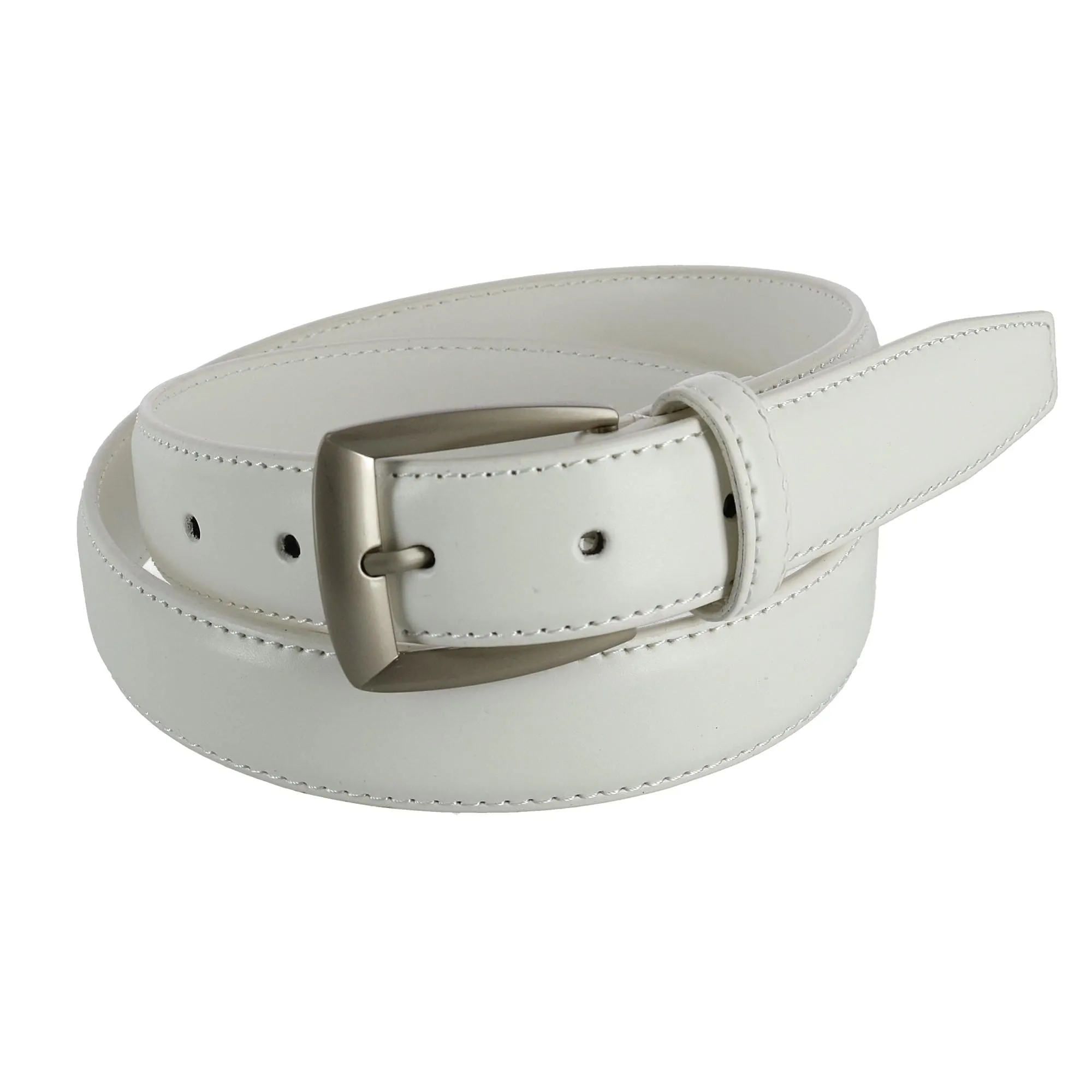 CTM® Men's Basic Leather Dress Belt