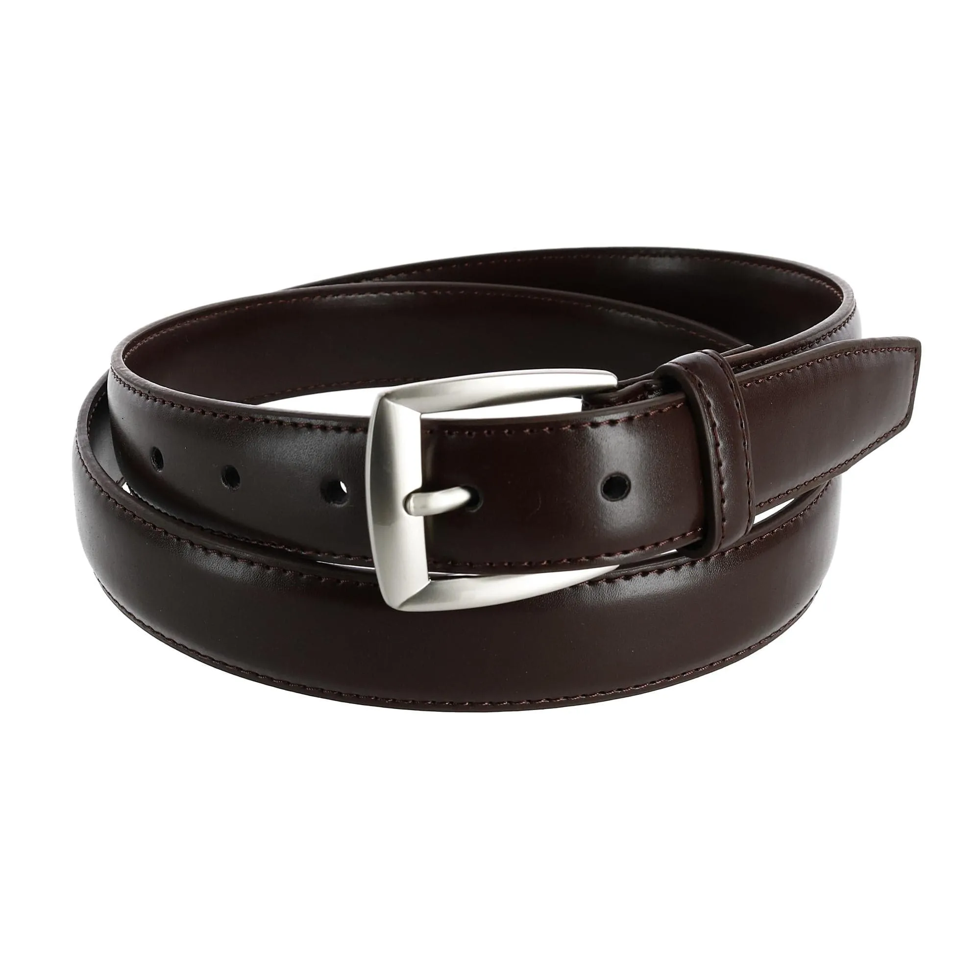 CTM® Men's Basic Leather Dress Belt