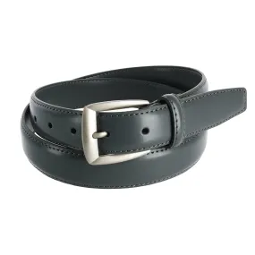 CTM® Men's Basic Leather Dress Belt