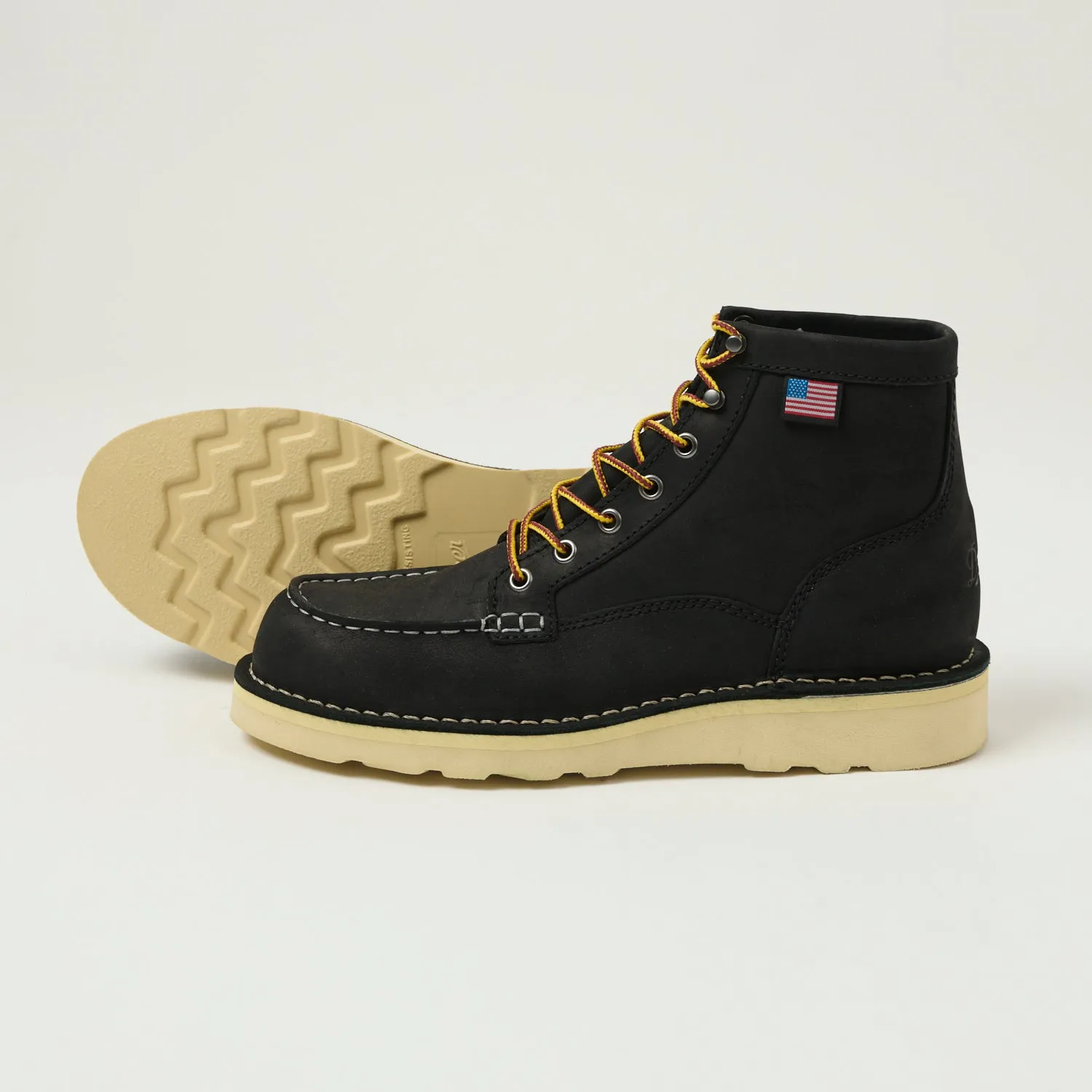 Danner 15568 'Bull Run' Moc Toe Boot - Black