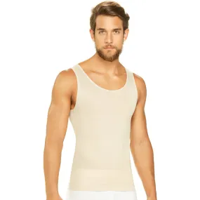 Diane & Geordi 3301 | Men's Upper Body Shaper Tank Top | Fajas Colombianas para Hombre