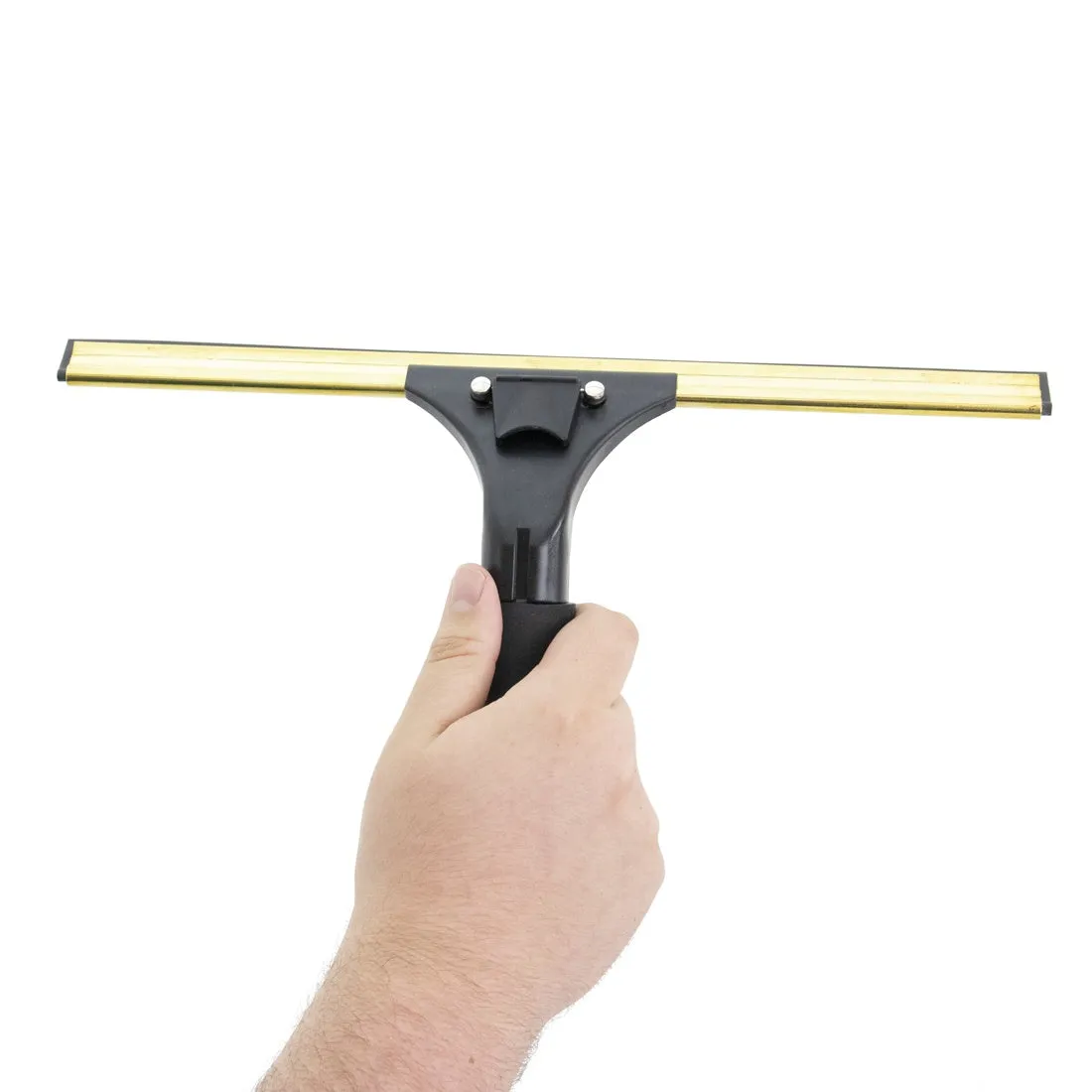 Ettore Complete Brass Ledge-Eze Squeegee