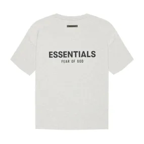 FOG ESSENTIALS SS21 SILICON APPLIQUE LOGO OATMEAL TEE (NEW)