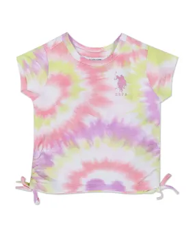 Girls Tie-Dye Crew Neck T-Shirt