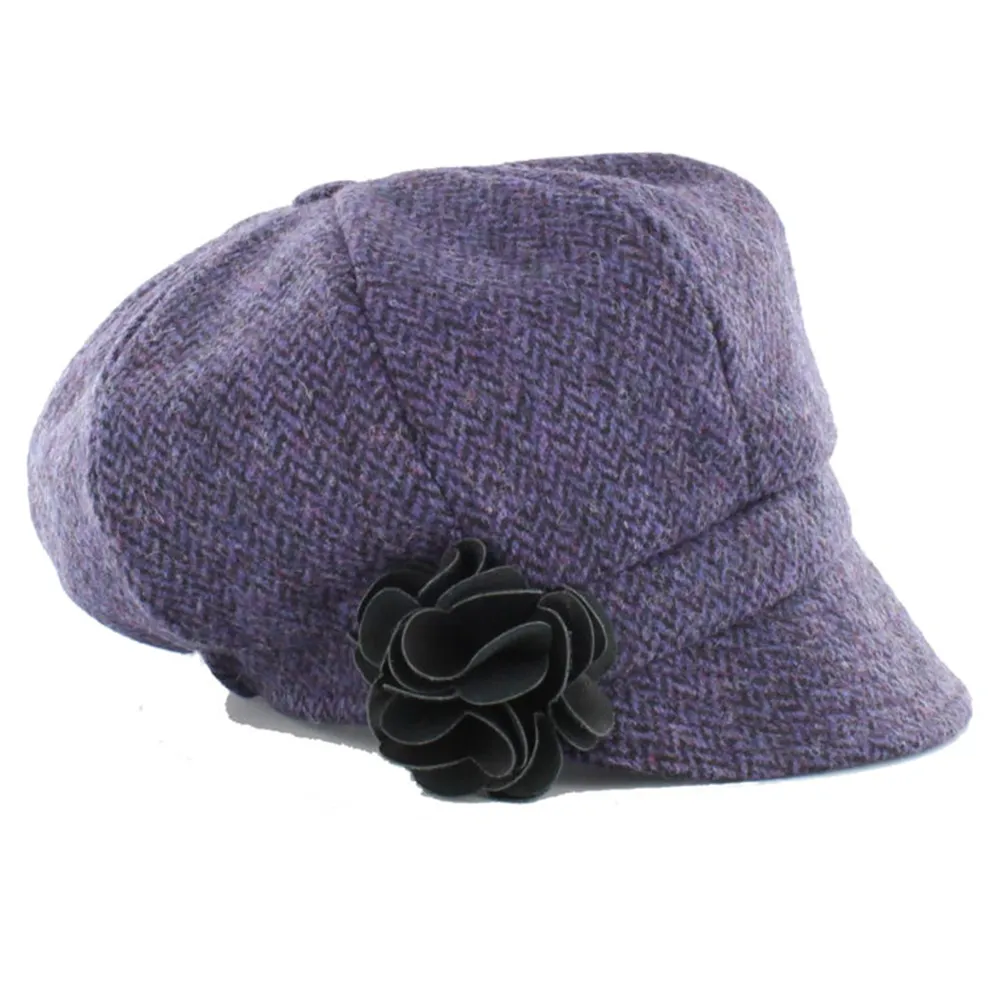 Irish Ladies Wool Newsboy Cap