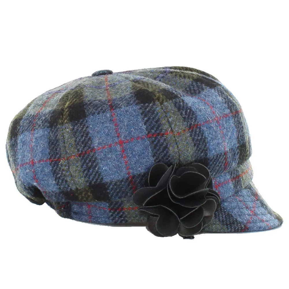 Irish Ladies Wool Newsboy Cap