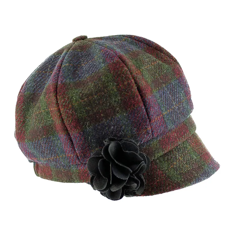 Irish Ladies Wool Newsboy Cap