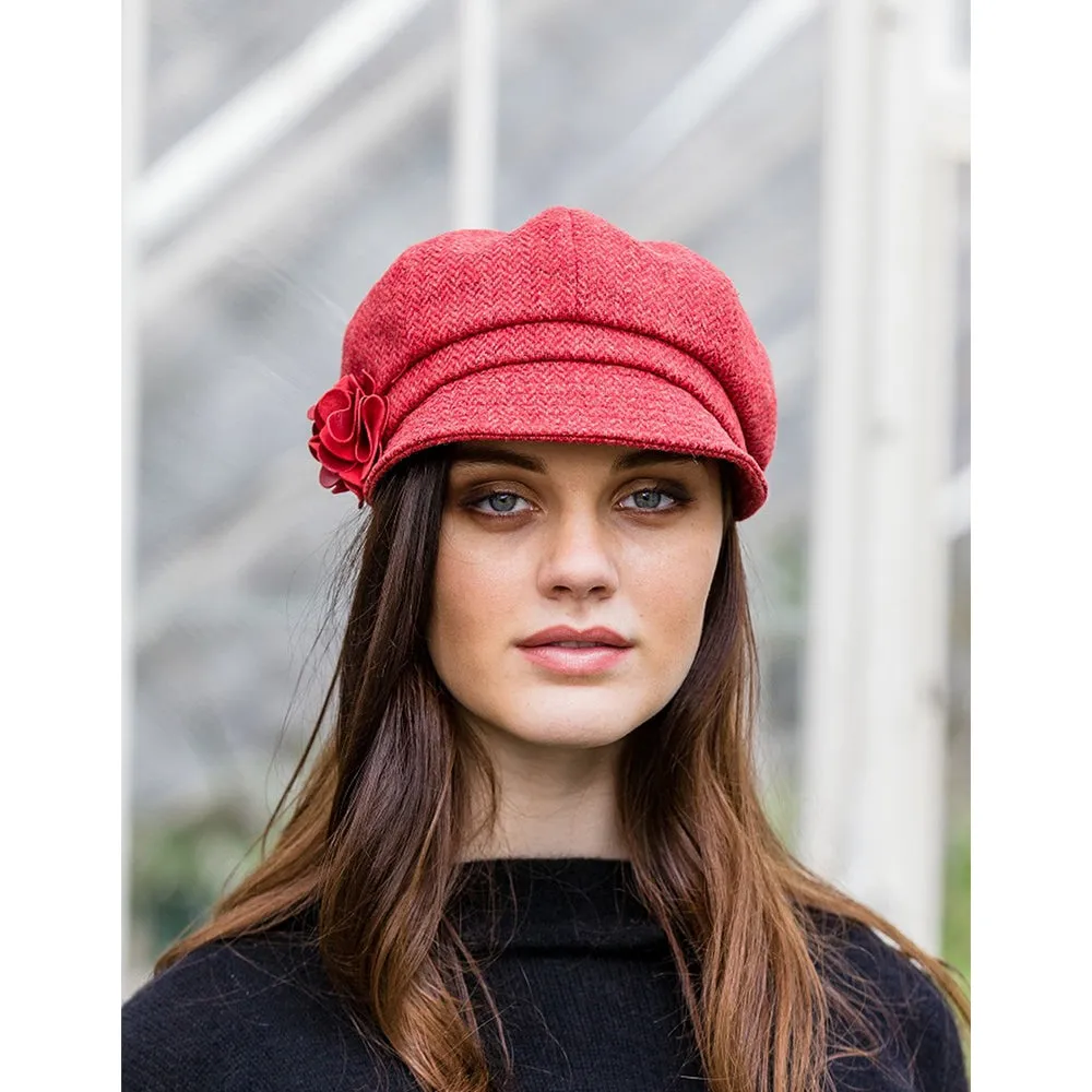 Irish Ladies Wool Newsboy Cap