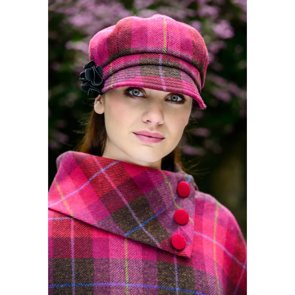 Irish Ladies Wool Newsboy Cap