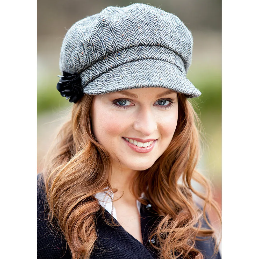 Irish Ladies Wool Newsboy Cap