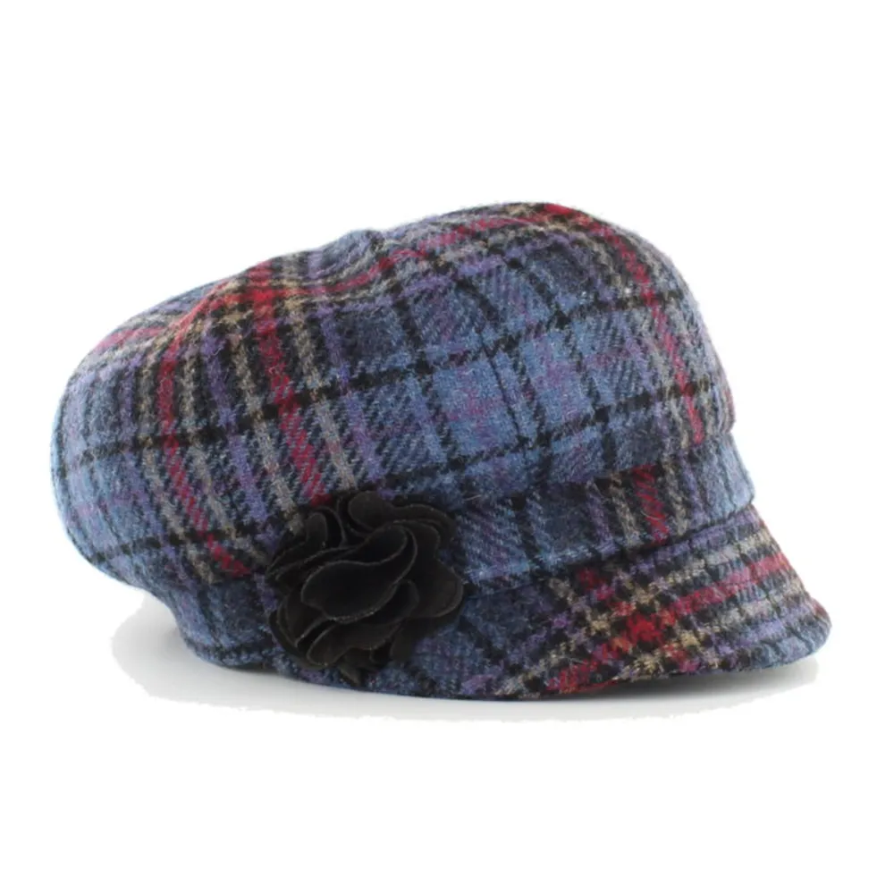 Irish Ladies Wool Newsboy Cap