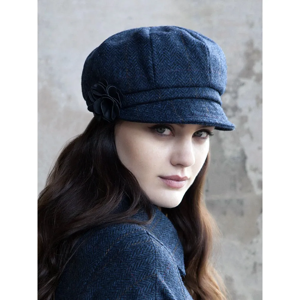 Irish Ladies Wool Newsboy Cap