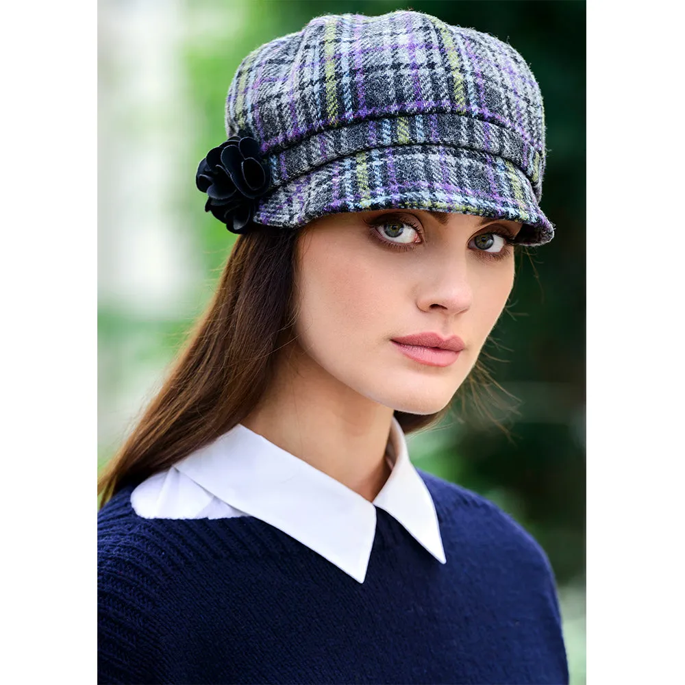 Irish Ladies Wool Newsboy Cap