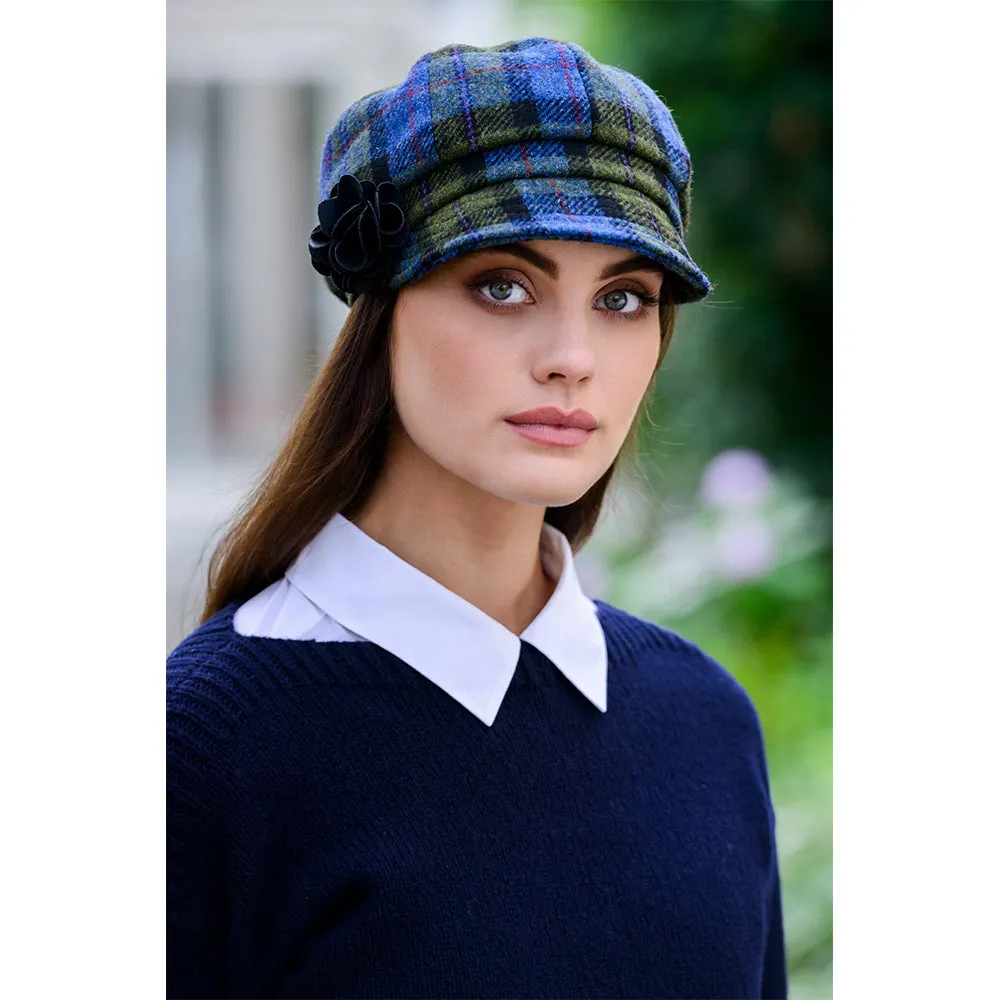 Irish Ladies Wool Newsboy Cap