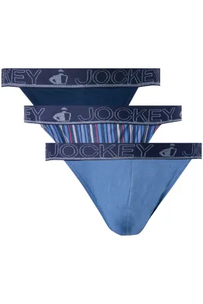 Jockey 3 Pack Stripe Tanga