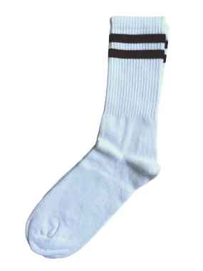 KLUE Organic cotton tennis socks white unisex