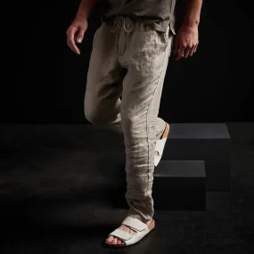 Lightweight Linen Pant - Silt Pigment