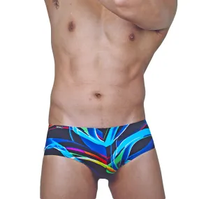 Mens Festival Electric Light Swirls Mini Boxer Briefs