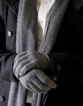 Men's Luxury Merino Wool Gloves – Charcoal