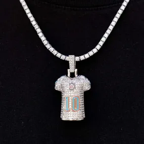 Miami Dolphins Tyreek Hill Jersey Pendant