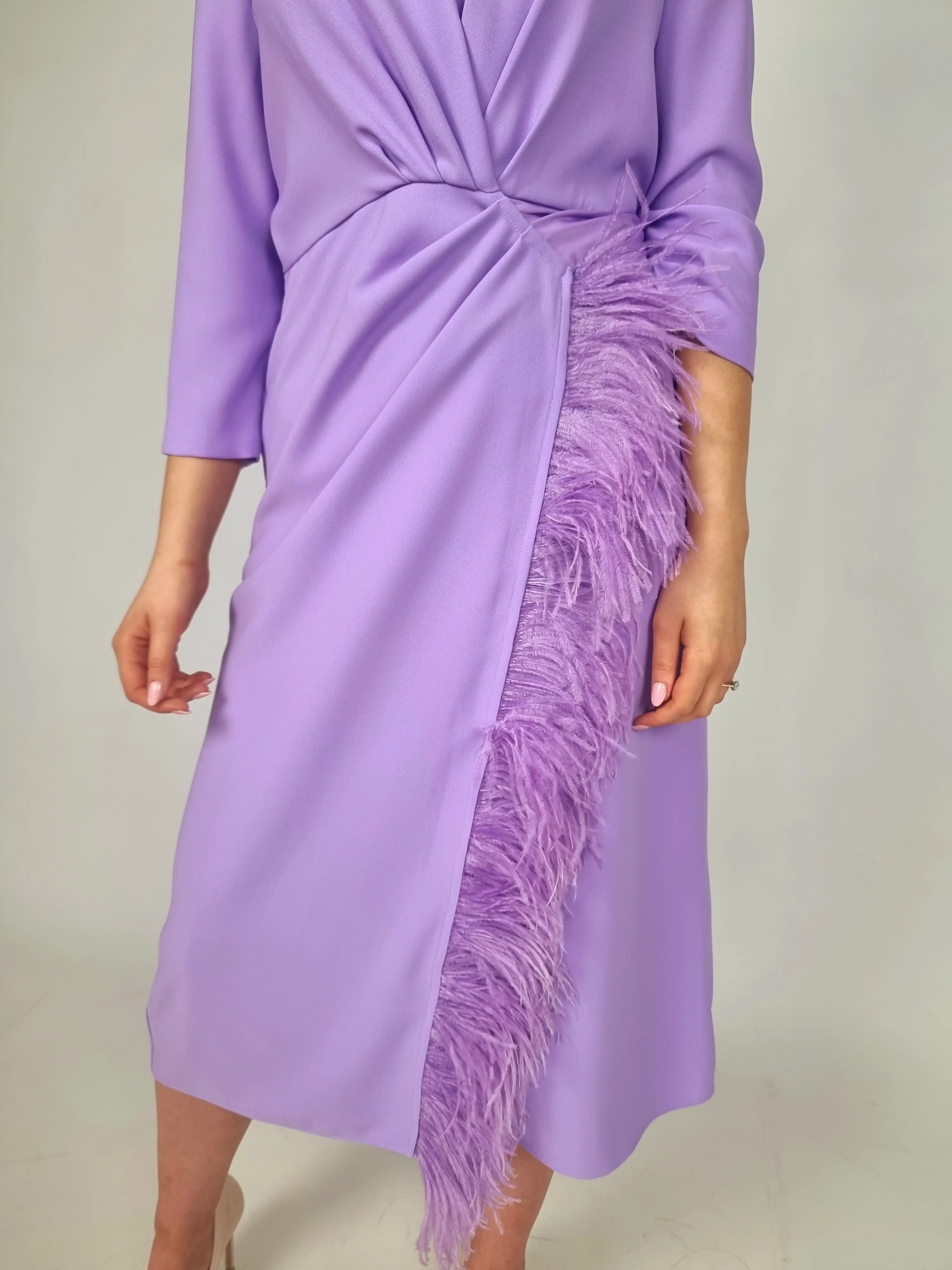 Moskada Malva Tulipan Lavender Dress