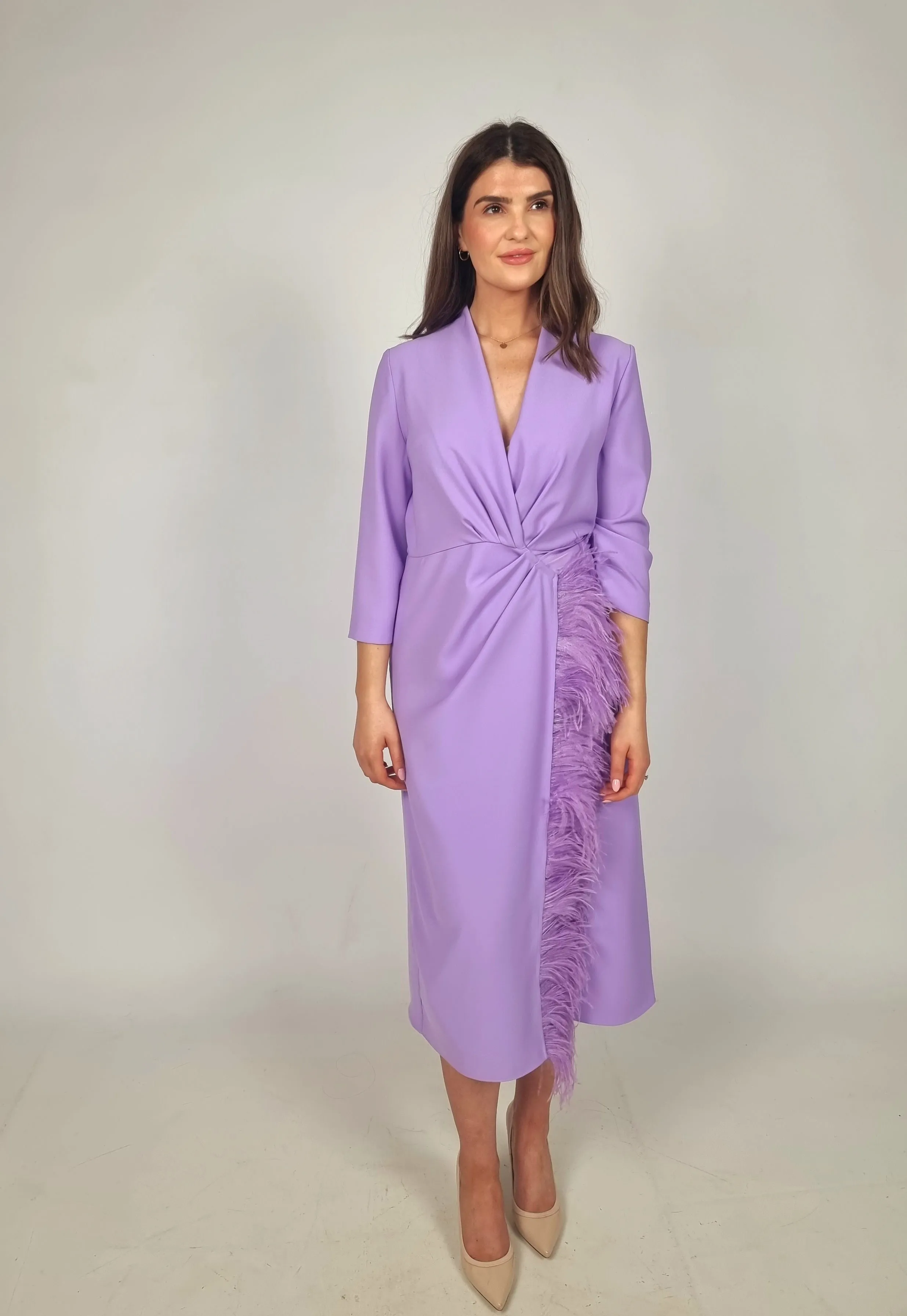 Moskada Malva Tulipan Lavender Dress