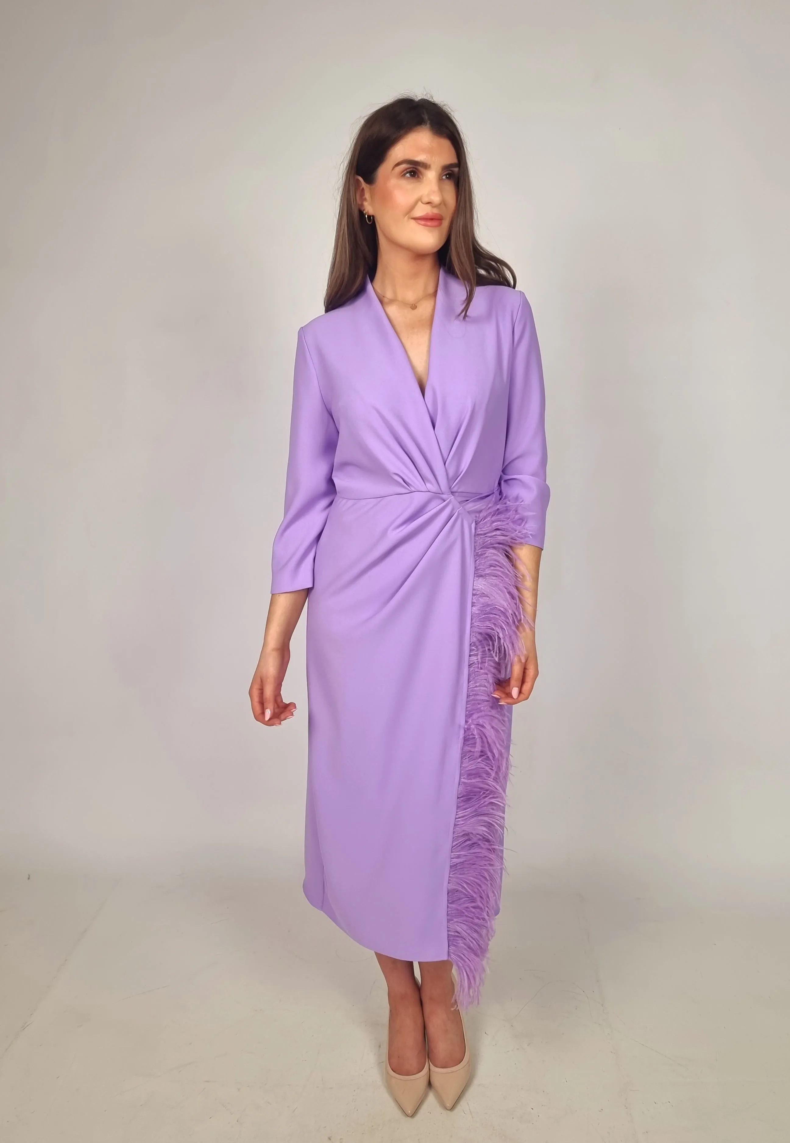 Moskada Malva Tulipan Lavender Dress