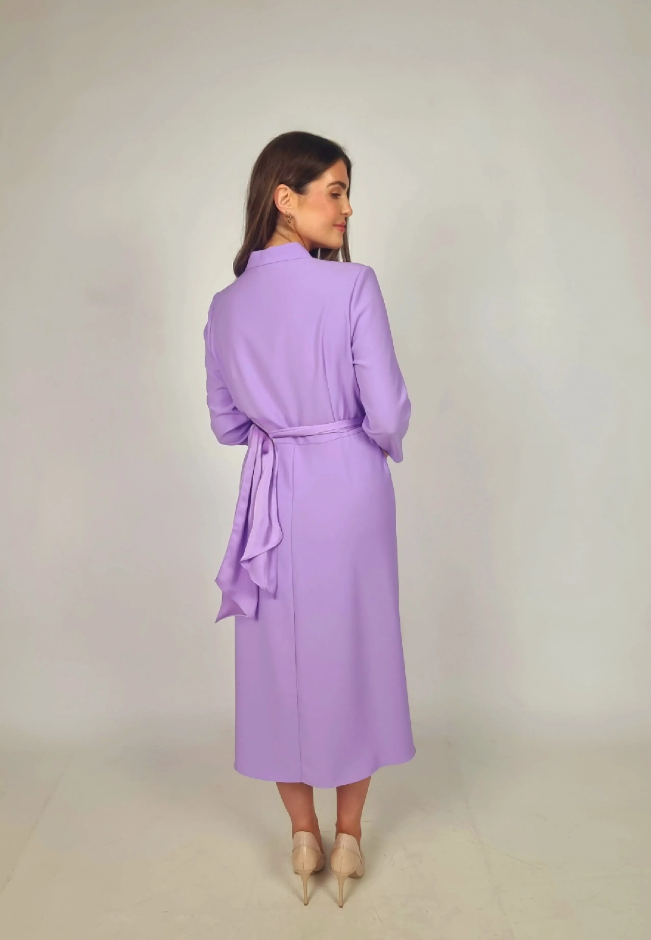 Moskada Malva Tulipan Lavender Dress