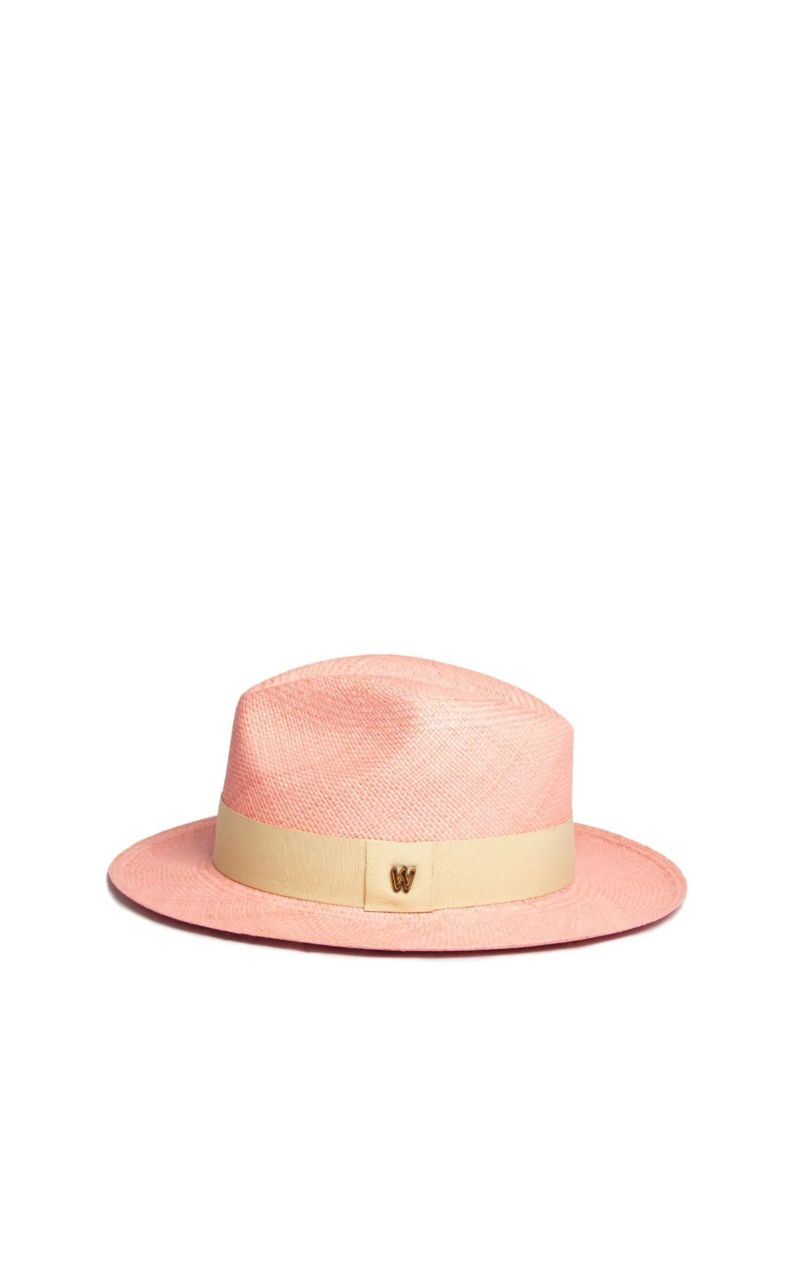 Multicolor Woven Panama Hat