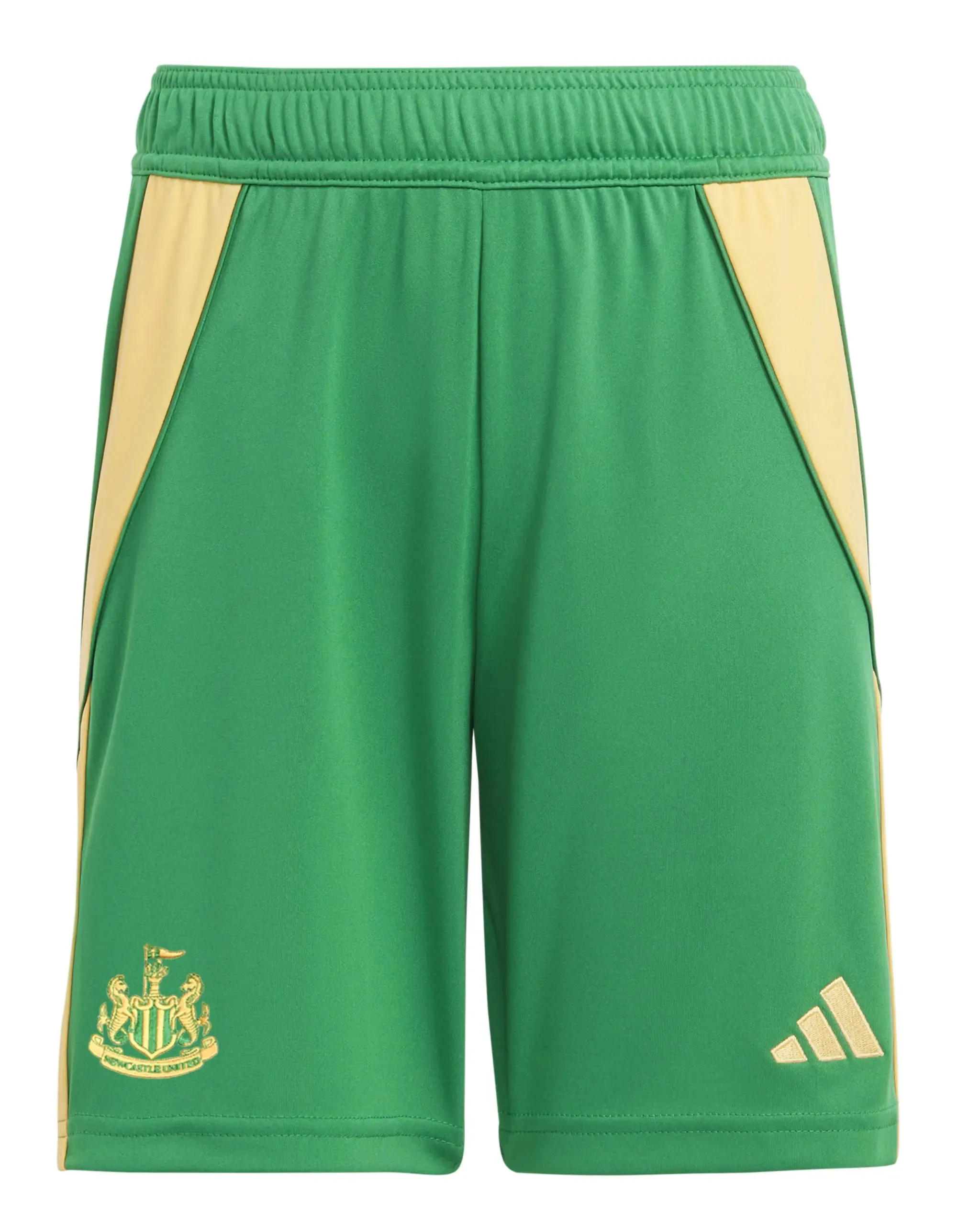 Newcastle United adidas Kids' Green 24/25 Goalkeeper Shorts