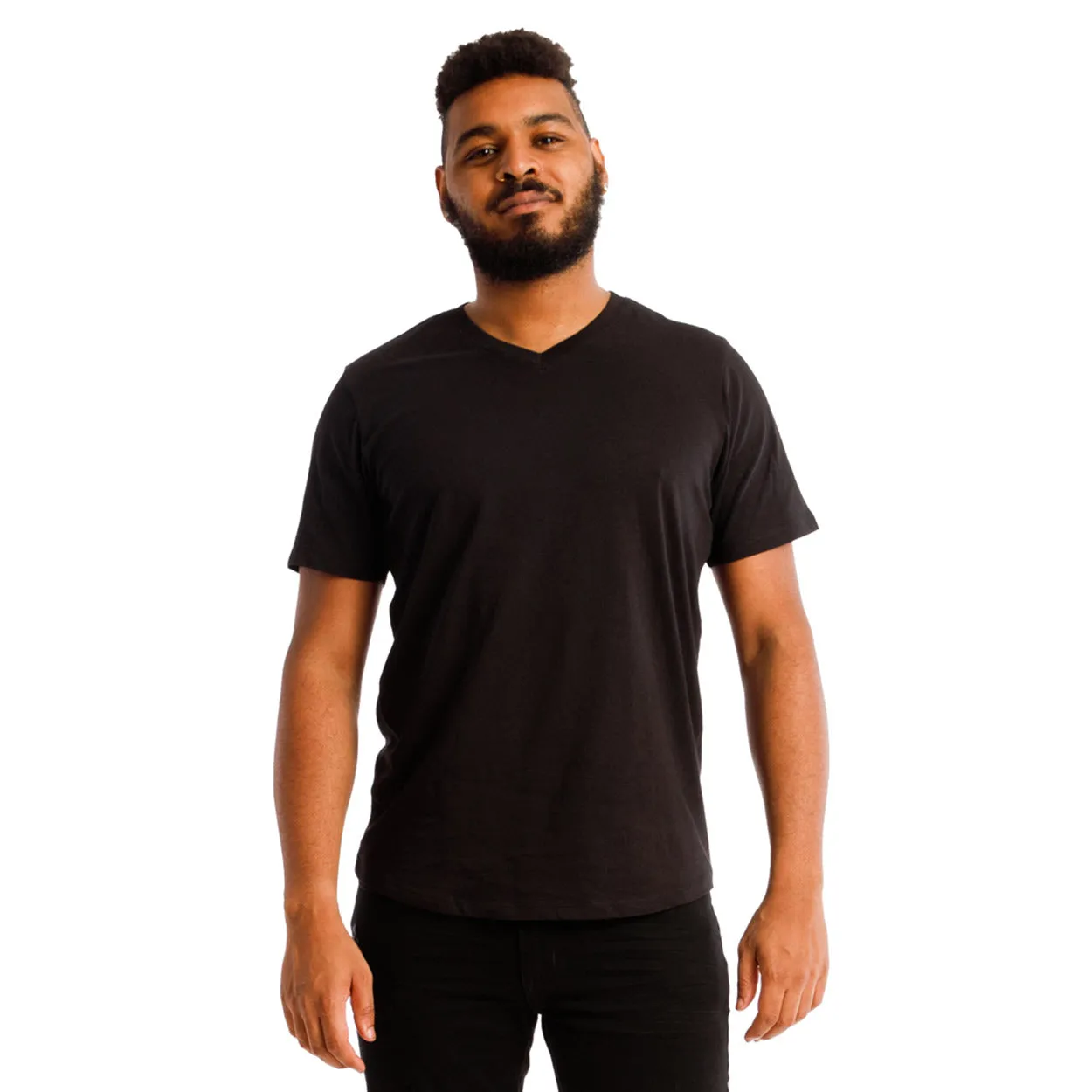 Organic V-Neck T-Shirt 3 Pack / The Basic Basic