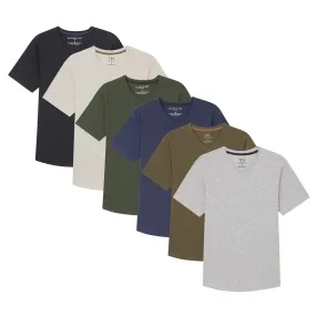 Organic V-Neck T-Shirt 6 Pack / Central Park