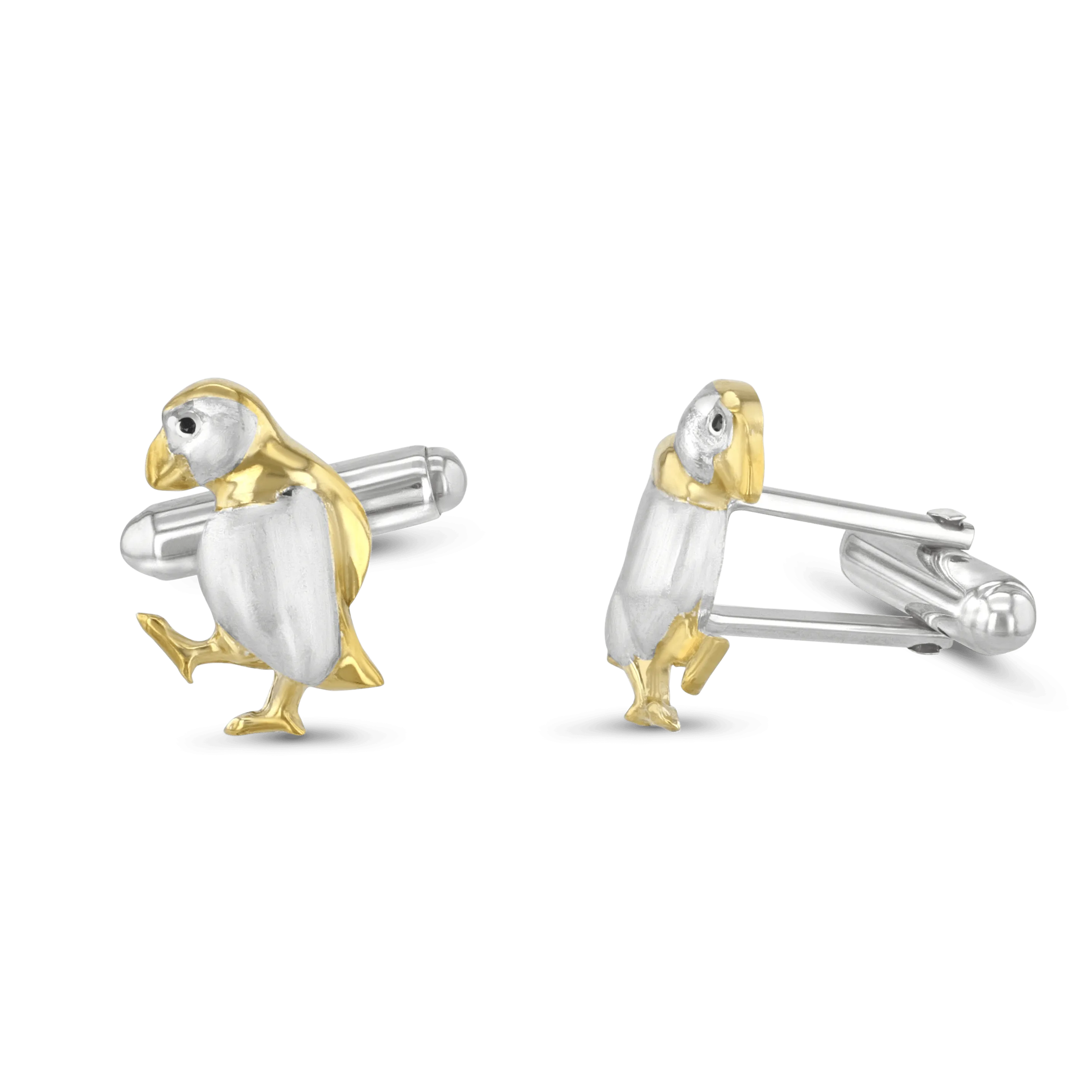 Oscar the Puffin Cufflinks