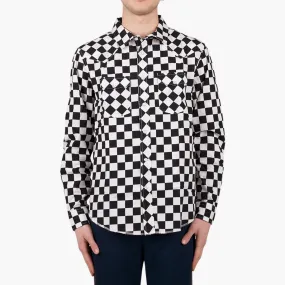 Stussy Checker Western Long Sleeve Shirt