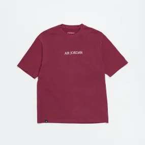 Wordmark Tee - Cherrywood Red/Sail